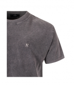 Vintage Grey Metal Initial R T-shirt