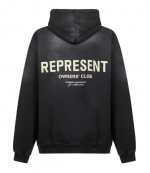 Aged Black Represent Owners Club Hoodie