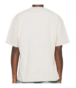 Concrete Embroidered Cotton Serif Logo T-shirt