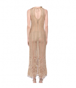Light Gold Robe Long Dress