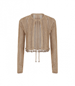 Light Gold Pull/Cardigan