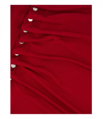 Ruby Red Robe Short Dress