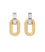 Gold/Crystal Boucle D'oreill
