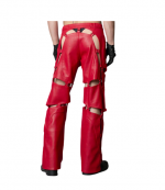 Red Biker Floating Pants