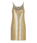 New Gold Robe Short Dress