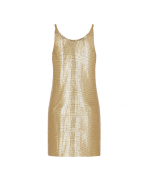 New Gold Robe Short Dress