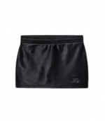 Mini Black Skort