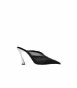 Black Mesh Fang 95 Mules