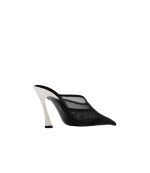 Black Mesh Fang 95 Mules