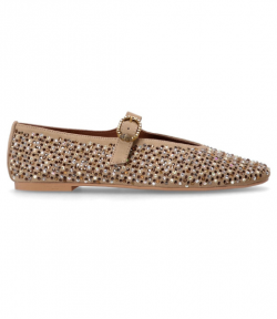 Brown Suede Mayfair Ballet Flat