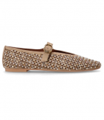Brown Suede Mayfair Ballet Flat