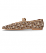 Brown Suede Mayfair Ballet Flat