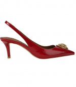 Burgundy Belgravia Sling Back