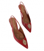 Burgundy Belgravia Sling Back