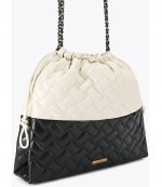Black/White Kensington Drawstring E