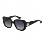 Black Evil Eye Oversized Sunglasses