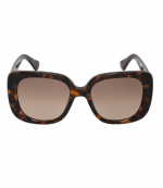 Brown Evil Eye Oversized Sunglasses