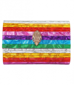 Multicolor Party Eagle Clutch