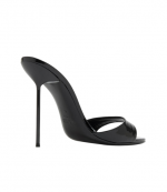 Black Patent Leather Lidia Mule