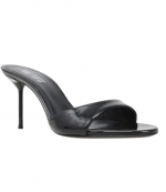 Black Patent Leather Lidia Mule 70