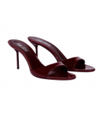 Rouge Noir Nappa Leather Lidia Mule 70