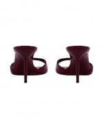 Rouge Noir Nappa Leather Lidia Mule 70