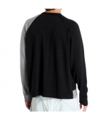 Black U Logo Knit Crewneck
