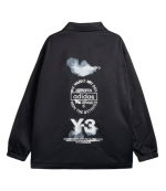 Black Gfx Coach Jacket