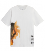White Gfx Ss Tee