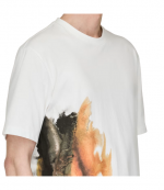 White Gfx Ss Tee