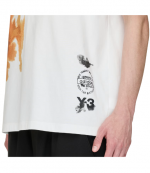 White Gfx Ss Tee