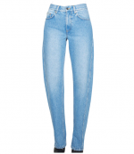 Straight Blue Denim Jeans