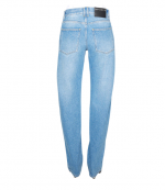 Straight Blue Denim Jeans
