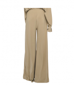 Khaki Mens Pleat Pants