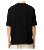 Black Small Embossed Ami De Coeur T-Shirt Jersey
