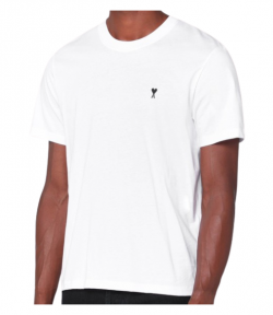 White Light Jersey Contrasted Adc T-Shirt