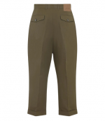 Cafe Creme Cotton Carrot Oversized Trousers