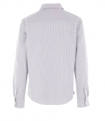 White/Black Stripes Classic Fit Ami Shirt