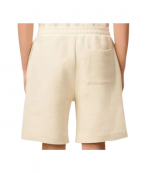 Ivory Curly Fleece Shorts
