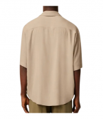 White Coffee Ami Camp Collar Shirt