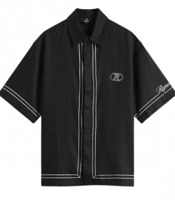 Jet Black Border Shirt