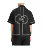 Jet Black Border Shirt