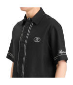 Jet Black Border Shirt