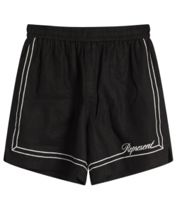 Jet Black Border Short