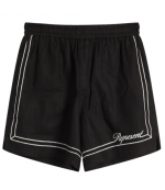 Jet Black Border Short