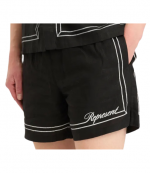 Jet Black Border Short
