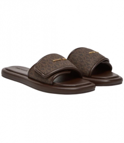 Brown Suki Flat Slide