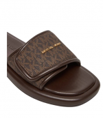 Brown Suki Flat Slide