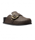 Black/Brown Jaden Clog