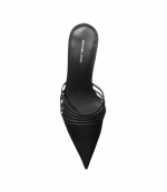 Black Haisley Mule Pump